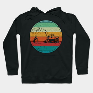 Vintage Excavator Hoodie